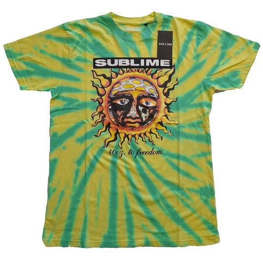 Sublime Unisex T-Shirt: 40oz To Freedom (Wash Collection) T-Shirt