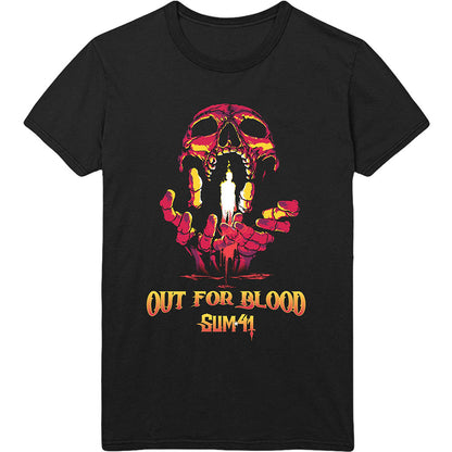 Sum 41 Unisex T-Shirt: Out For Blood (Back Print) T-Shirt