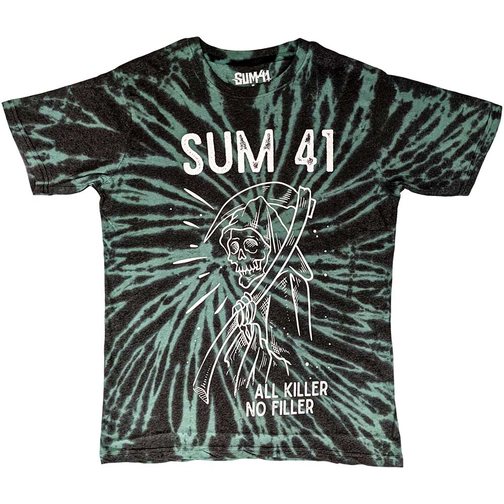 Sum 41 Unisex T-Shirt: Reaper (Wash Collection) T-Shirt