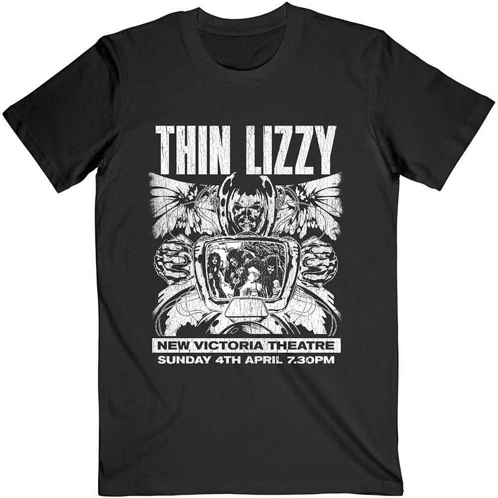 Thin Lizzy Unisex T-Shirt: Jailbreak Flyer T-Shirt