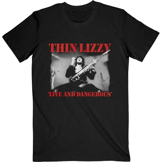 Thin Lizzy Unisex T-Shirt: Live & Dangerous T-Shirt