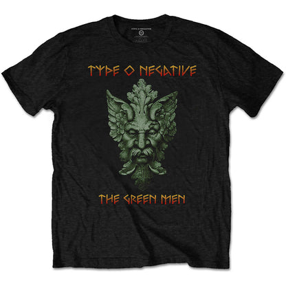 Type O Negative Unisex T-Shirt: Green Man (Back Print) T-Shirt