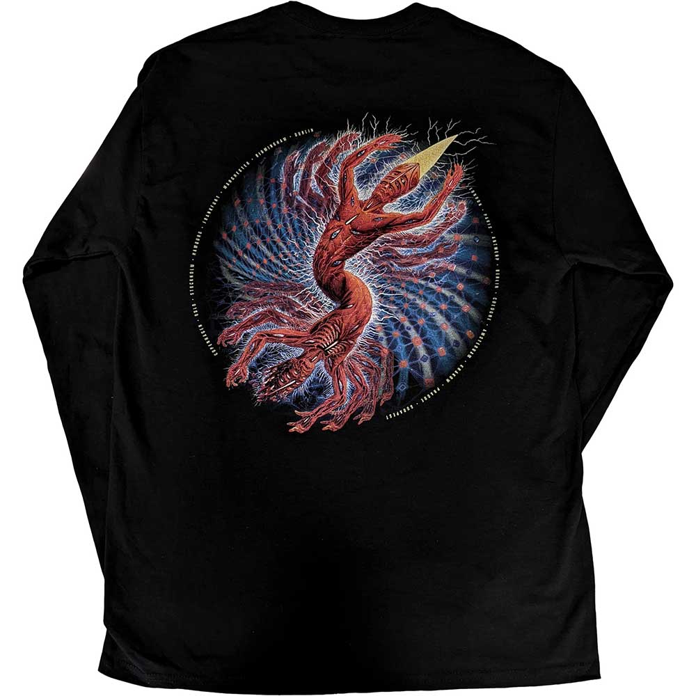 Tool Unisex Long Sleeve T-Shirt: Spiral Tour 2022 (Back Print) (Ex-Tour) Long Sleeve T-Shirt