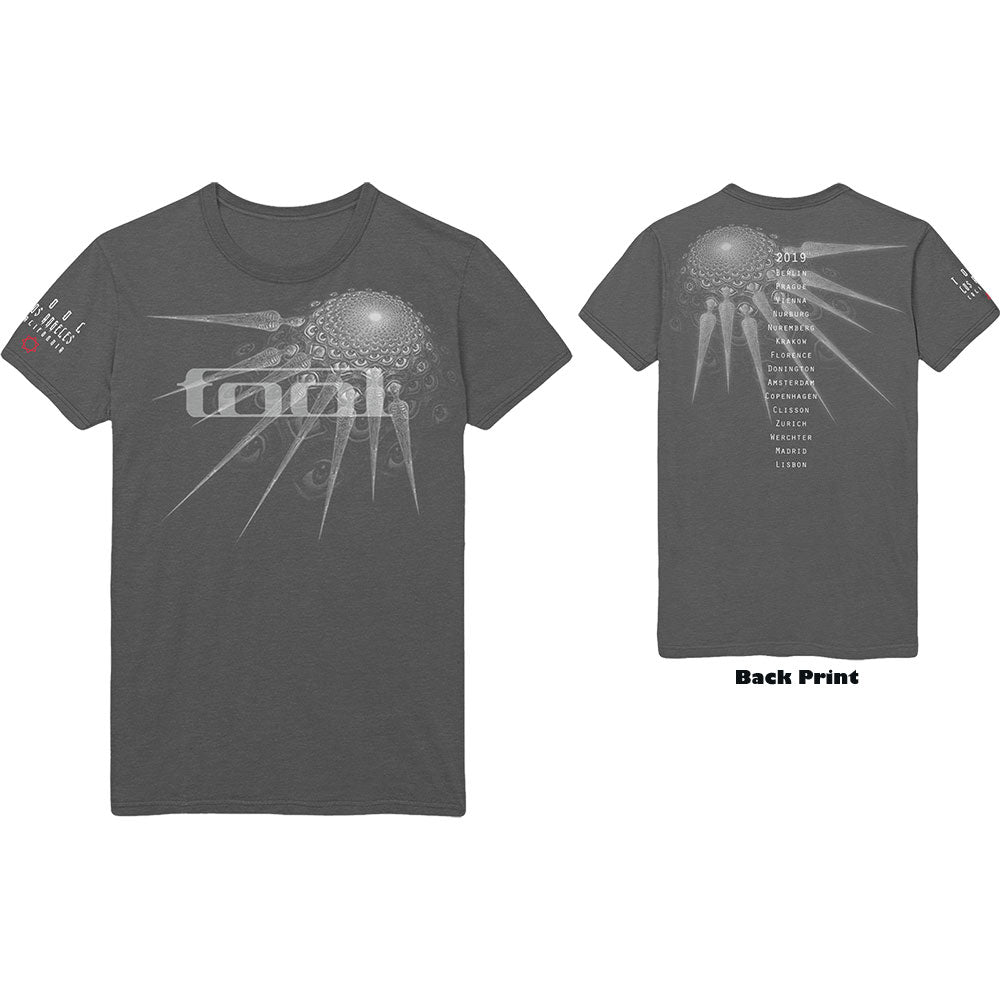 Tool Unisex T-Shirt: Spectre Spike (Back Print) T-Shirt