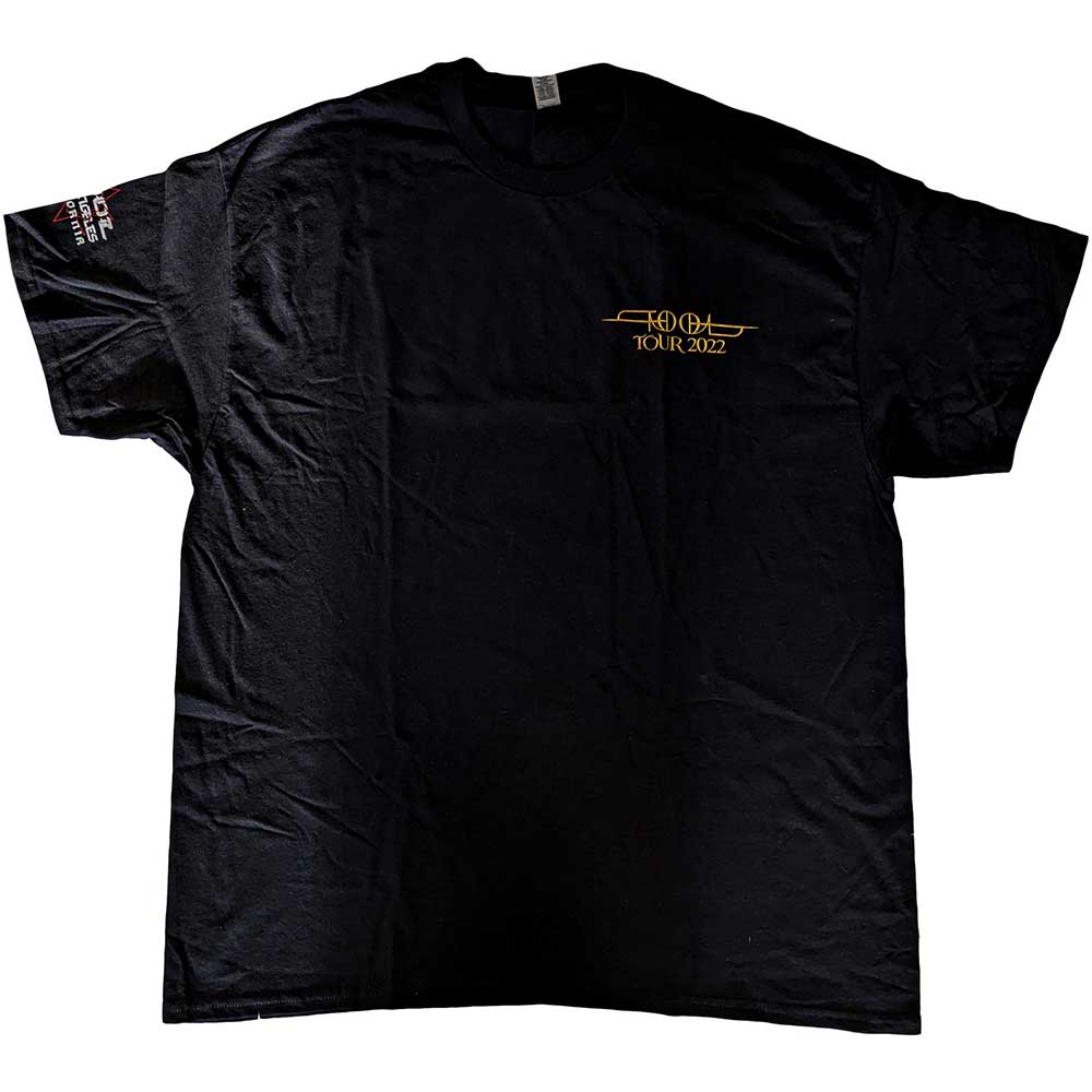 Tool Unisex T-Shirt: Flaming Eye Tour 2022 (Back Print) (Ex-Tour) T-Shirt