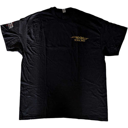 Tool Unisex T-Shirt: Flaming Eye Tour 2022 (Back Print) (Ex-Tour) T-Shirt