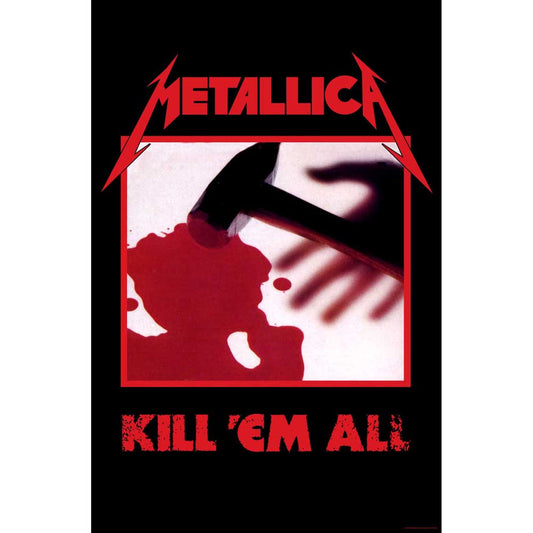 Metallica Textile Poster: Kill 'em all Textielposter