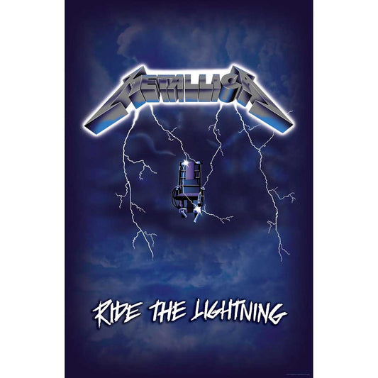 Metallica Textile Poster: Ride the Lightning Textielposter