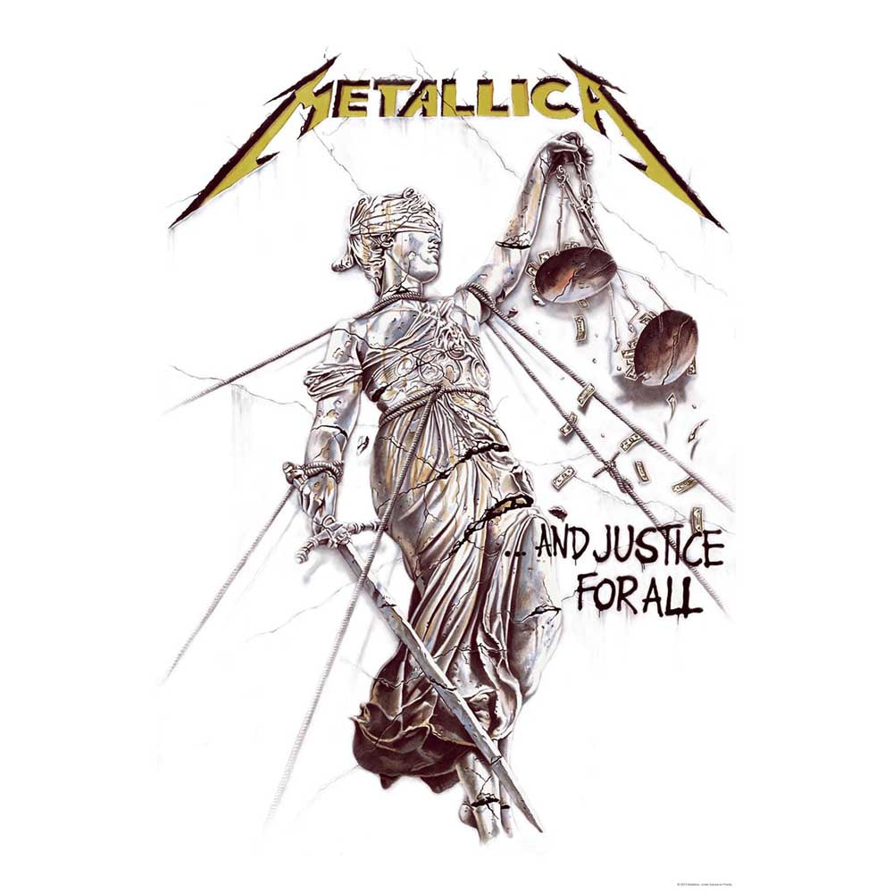 Metallica Textile Poster: And Justice for All Textielposter