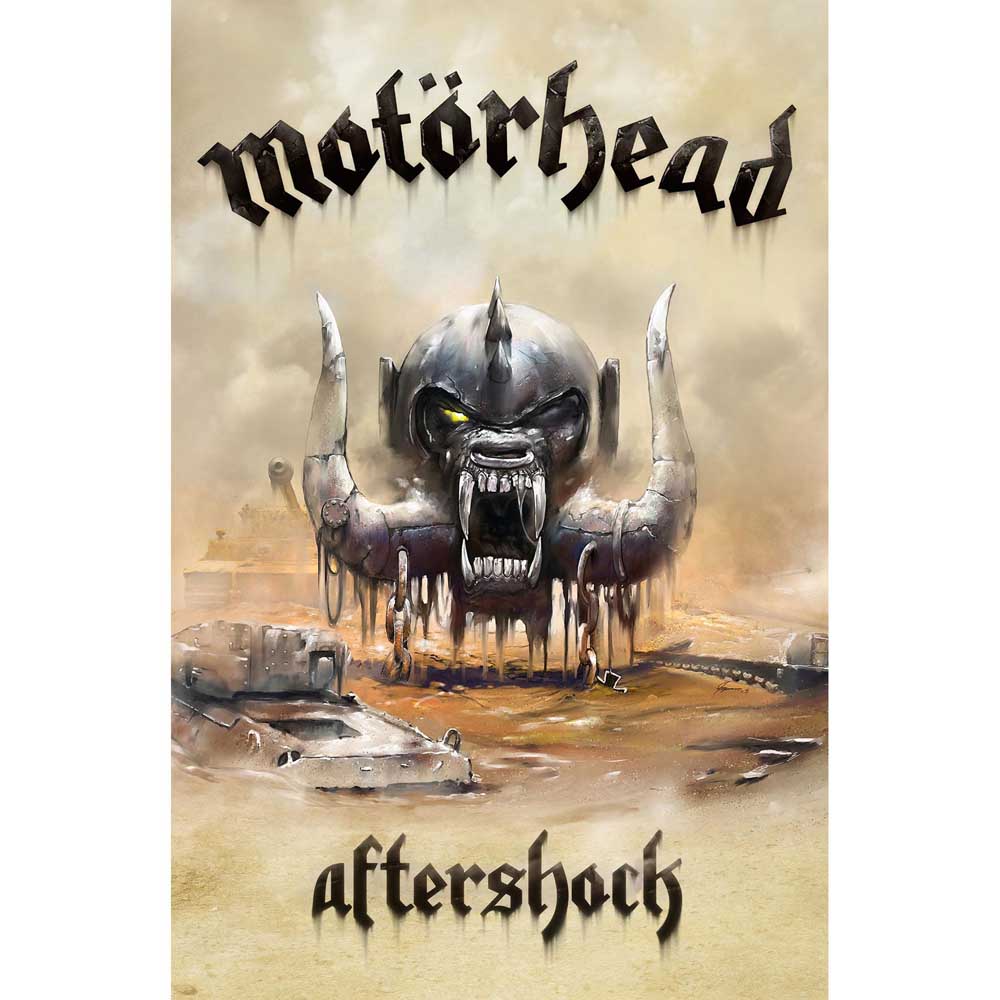 Motorhead Textile Poster: Aftershock Textielposter