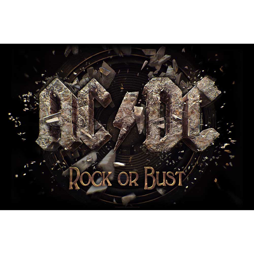 AC/DC Textile Poster: Rock Or Bust Textielposter