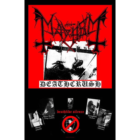 Mayhem Textile Poster: Deathcrush Textielposter