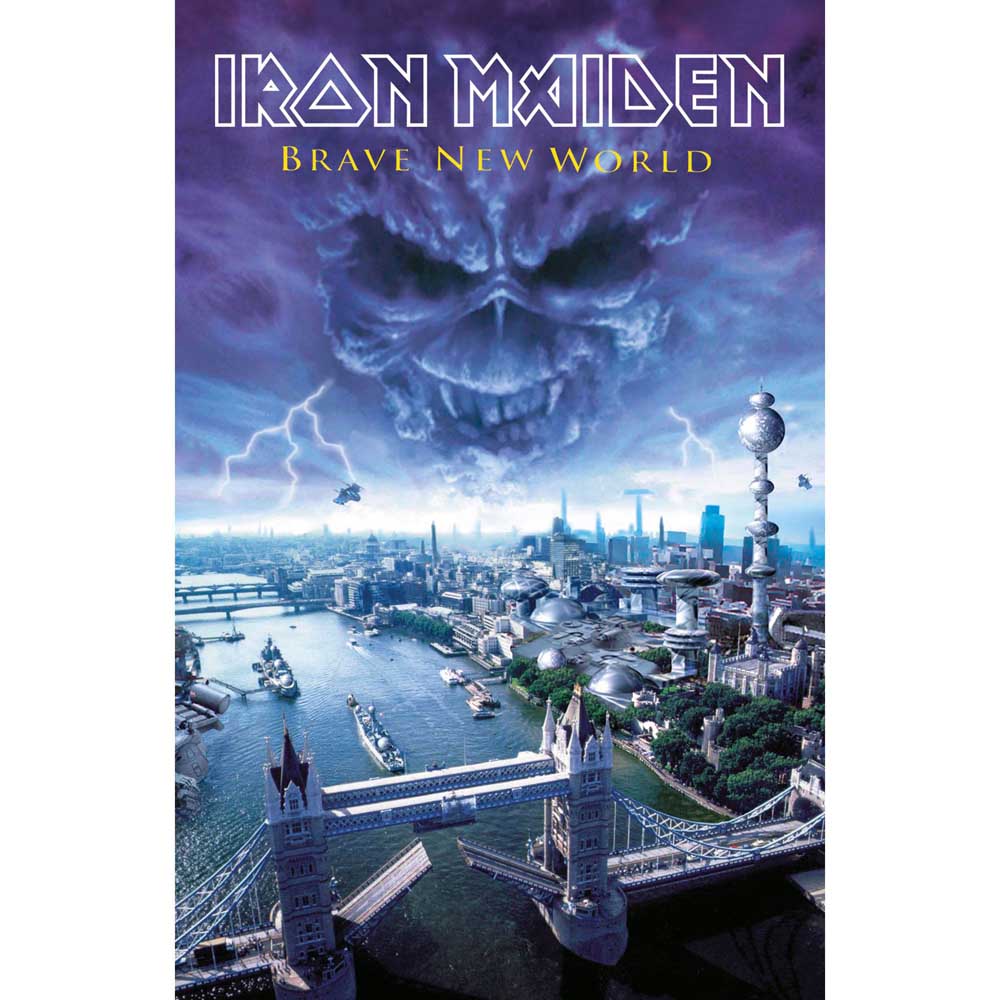 Iron Maiden Textile Poster: Brave New World Textielposter