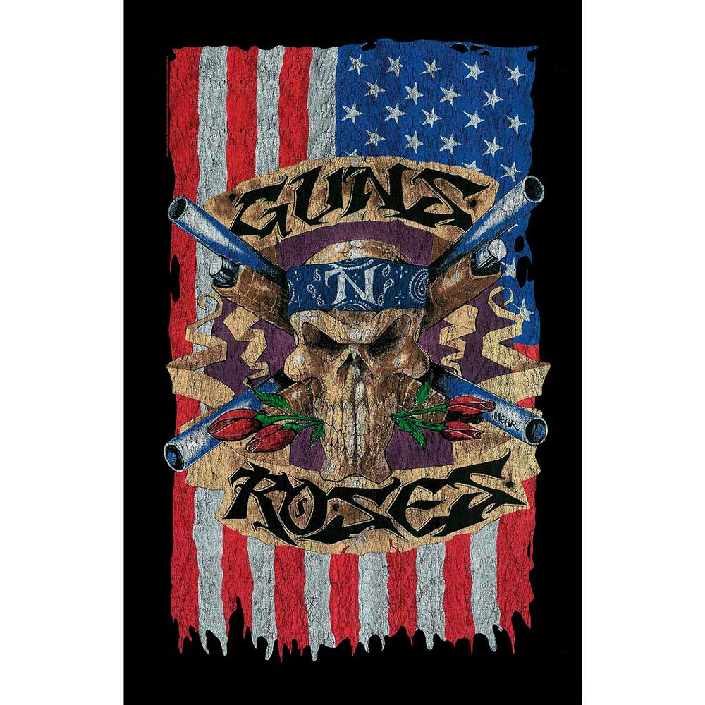 Guns N' Roses Textile Poster: Flag Textielposter