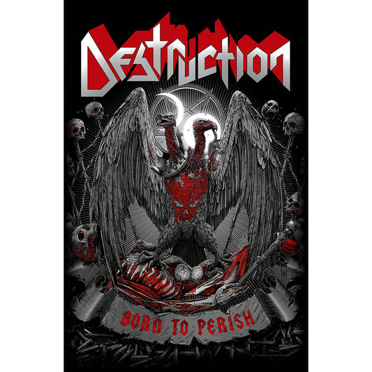 Destruction Textile Poster: Born To Perish Textielposter