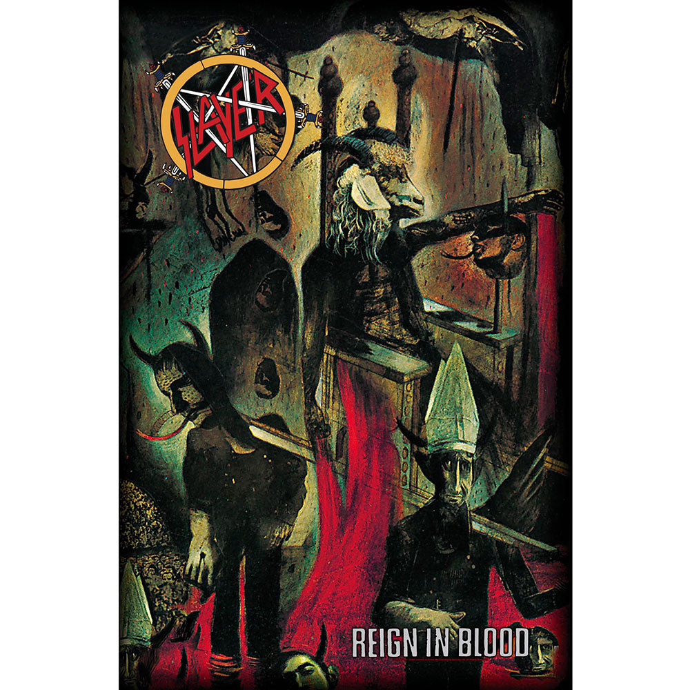 Slayer Textile Poster: Reign in Blood Textielposter