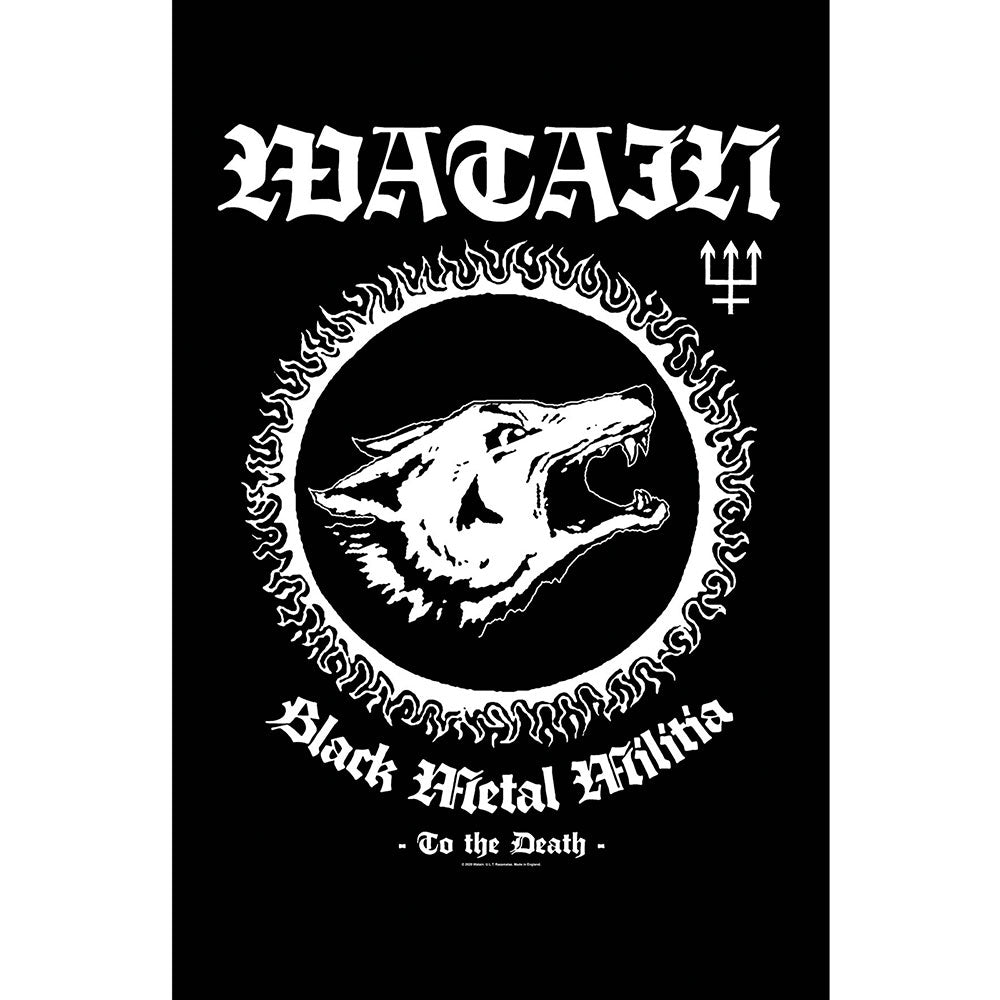 Watain Textile Poster: Black Metal Militia Textielposter