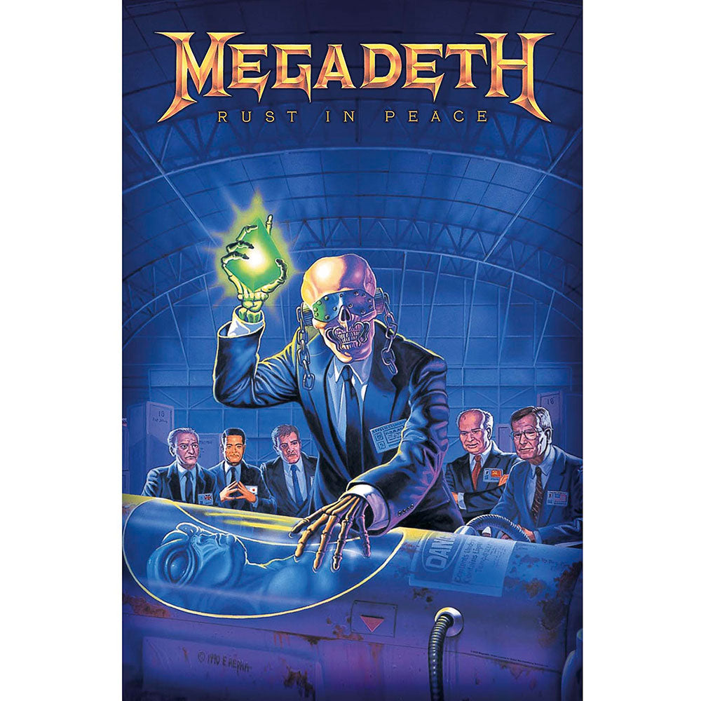 Megadeth Textile Poster: Rust In Peace Textielposter