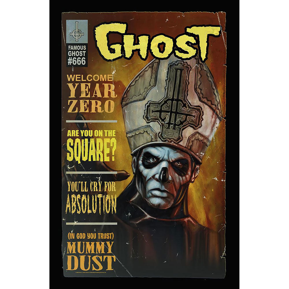 Ghost Textile Poster: Magazine Textielposter