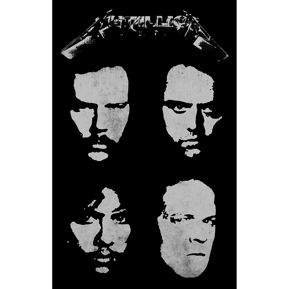 Metallica Textile Poster: Black Album Textielposter