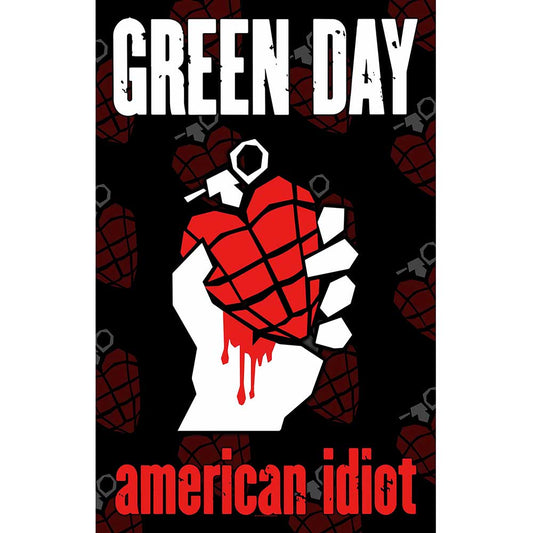 Green Day Textile Poster: American Idiot Textielposter