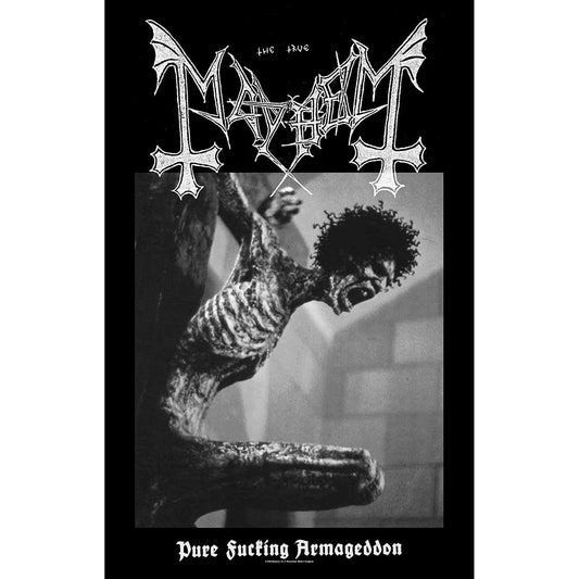 Mayhem Textile Poster: Fucking Armageddon Textielposter