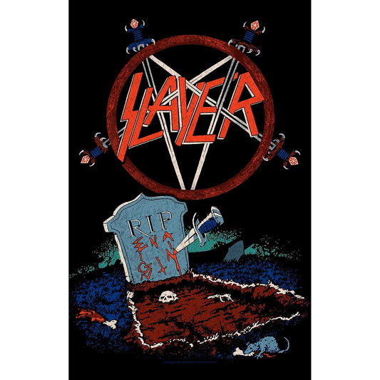 Slayer Textile Poster: Reign In Pain Textielposter