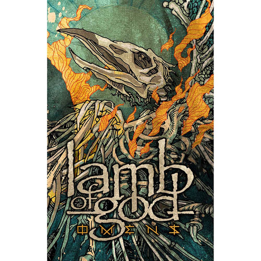 Lamb Of God Textile Poster: Omens Textielposter