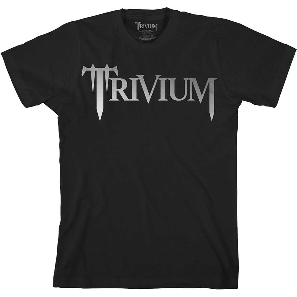 Trivium Unisex T-Shirt: Classic Logo (Metalic Print) T-Shirt