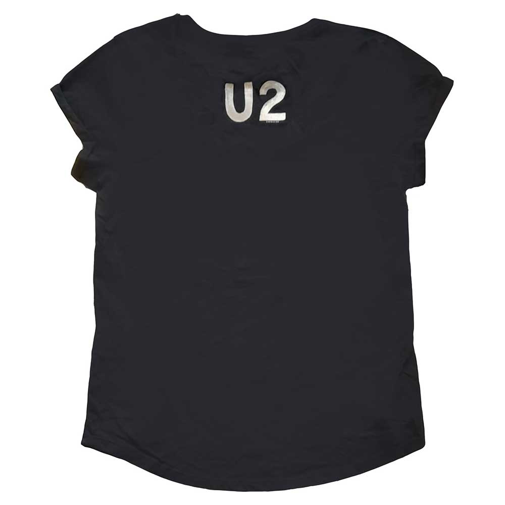 U2 Ladies Babydoll T-Shirt: Love Is Bigger (Back Print) (Ex-Tour) Babydoll T-shirt