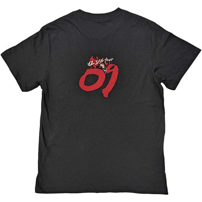 U2 Unisex T-Shirt: 360 Degree Tour 2009 Infinity (Back Print & Ex-Tour) T-Shirt