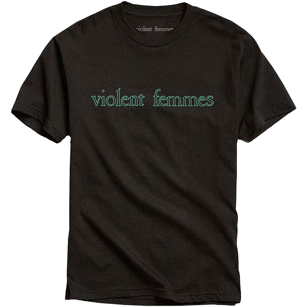 Violent Femmes Unisex T-Shirt: Green Vintage Logo T-Shirt