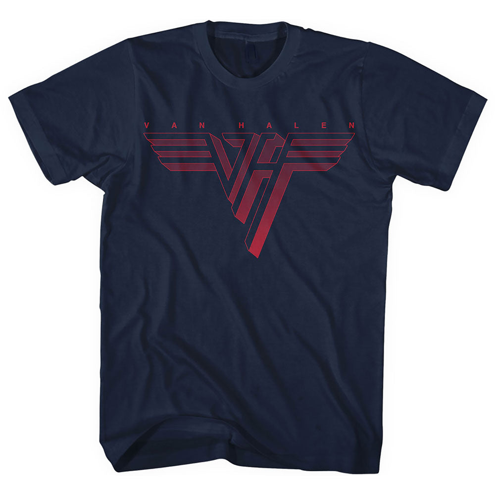 Van Halen Unisex T-Shirt: Classic Red Logo T-Shirt