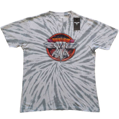 Van Halen Unisex T-Shirt: Chrome Logo (Wash Collection) T-Shirt