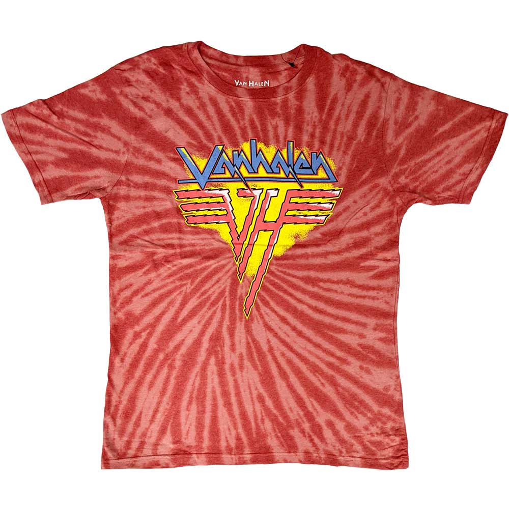 Van Halen Unisex T-Shirt: Jagged Logo (Wash Collection) T-Shirt