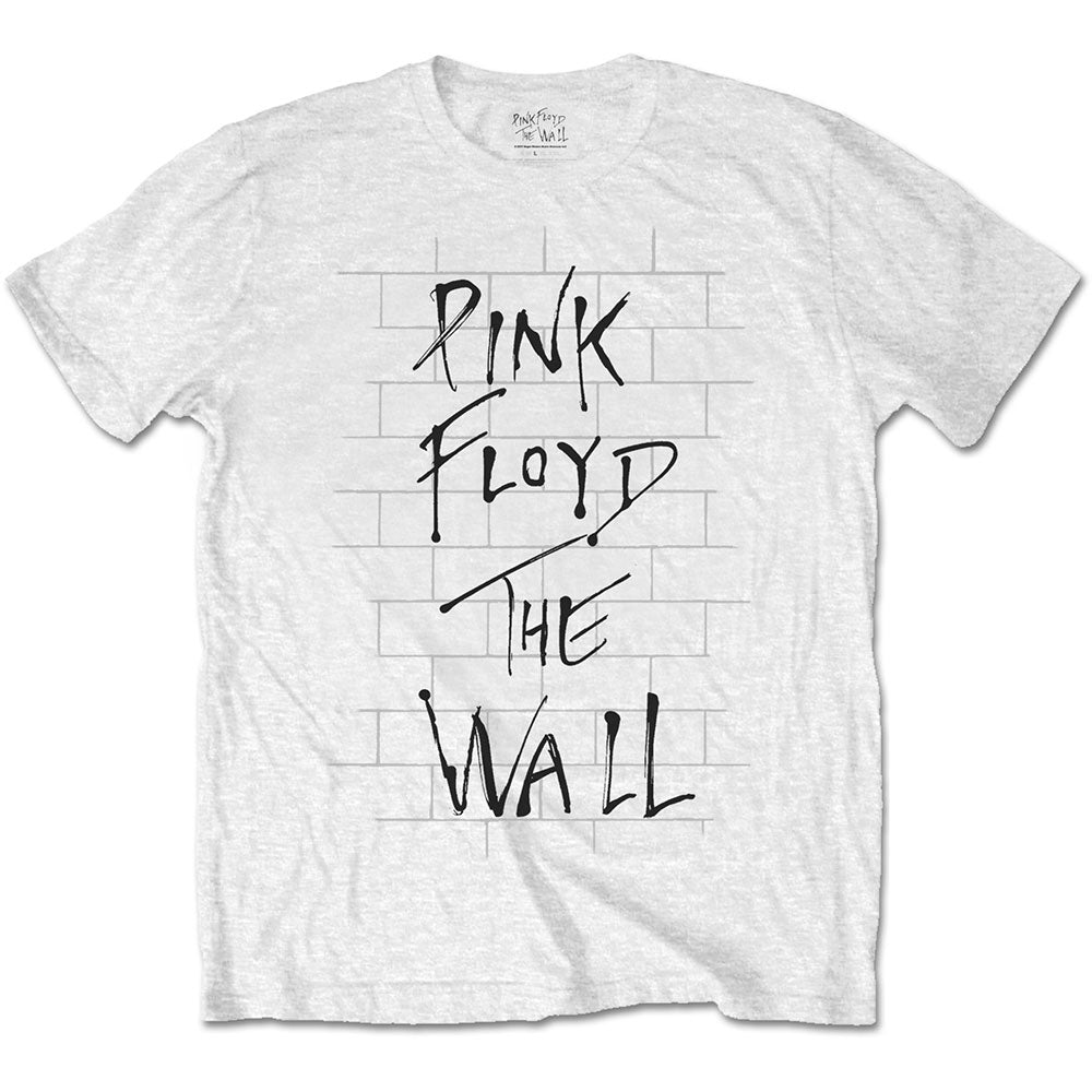 Pink Floyd Unisex T-Shirt: The Wall & Logo T-Shirt