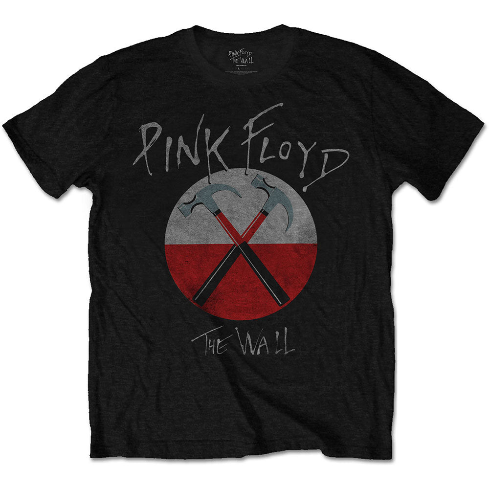 Pink Floyd Unisex T-Shirt: The Wall Hammers Logo T-Shirt