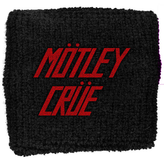 Motley Crue Fabric Wristband: Logo (Loose) Stoffen polsband