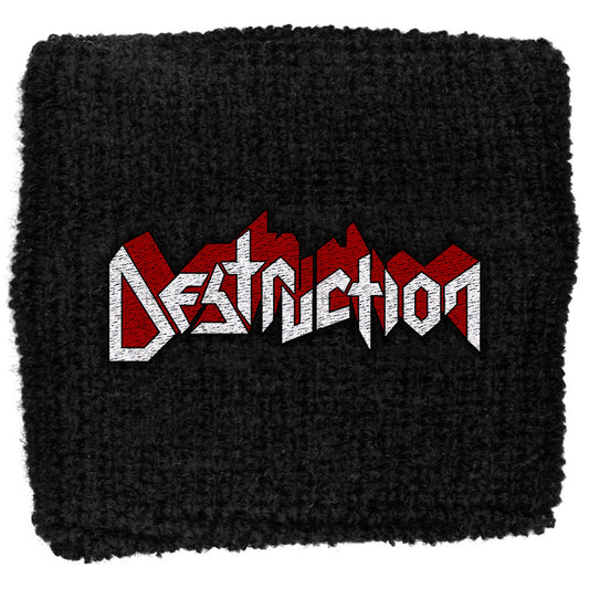 Destruction Fabric Wristband: Logo (Loose) Stoffen polsband