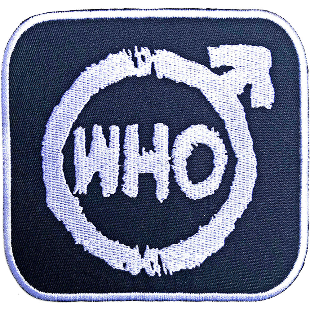 The Who Standard Patch: Spray Logo Standaard patch