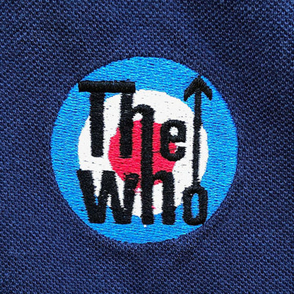 The Who Unisex Polo Shirt: Target Logo Polo Shirt