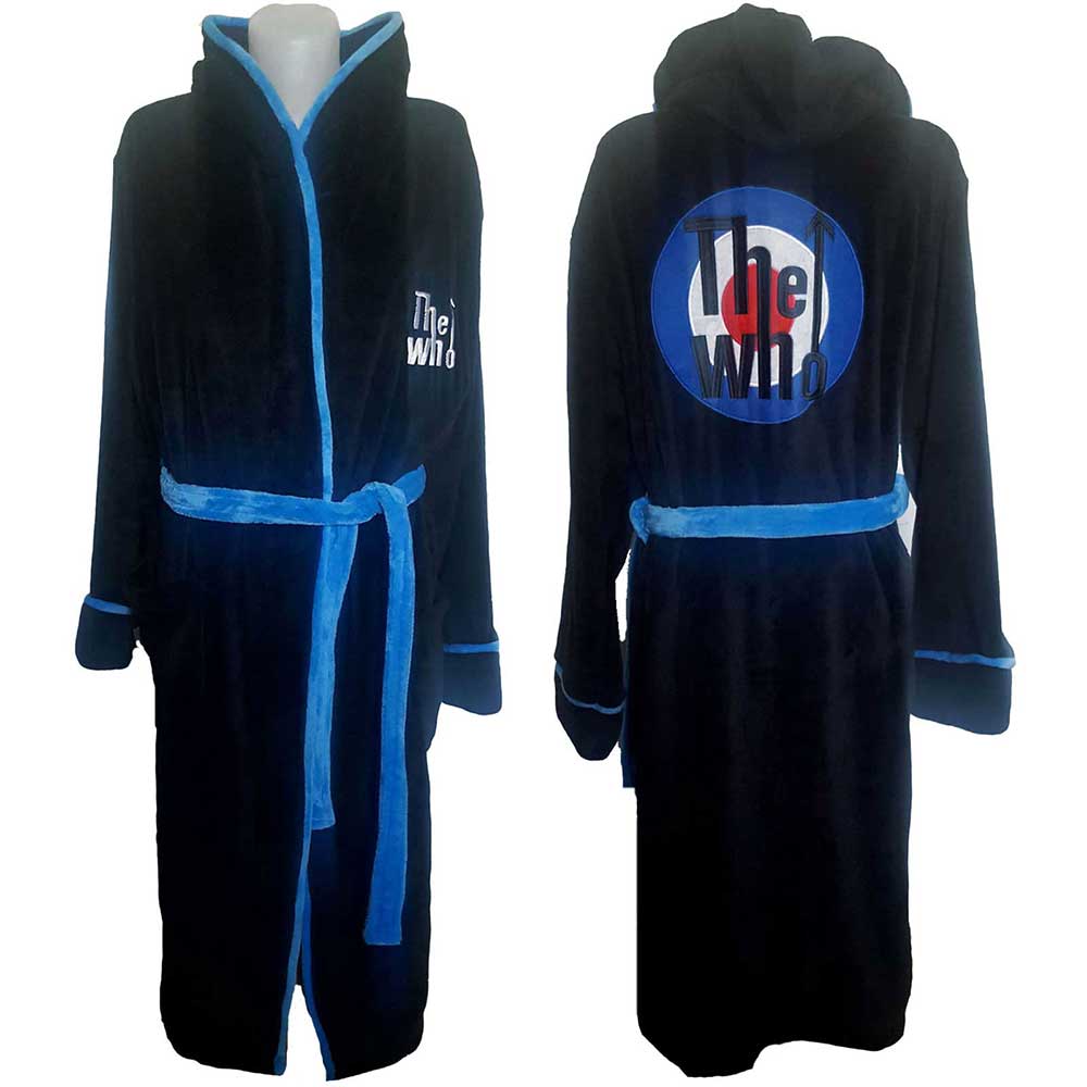 The Who Unisex Bathrobe: Target Logo (Small - Medium) Bathrobe