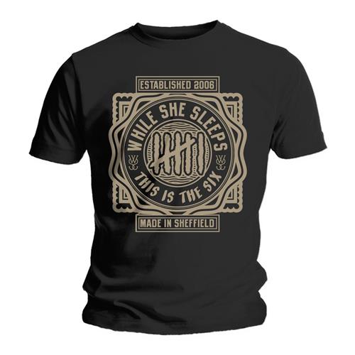 While She Sleeps Unisex T-Shirt: This is Six T-Shirt