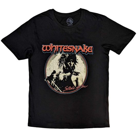 Een foto van een T-Shirt van Whitesnake.