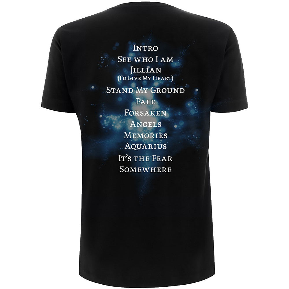 Within Temptation Unisex T-Shirt: Silent Force Tracks (Back Print) T-Shirt