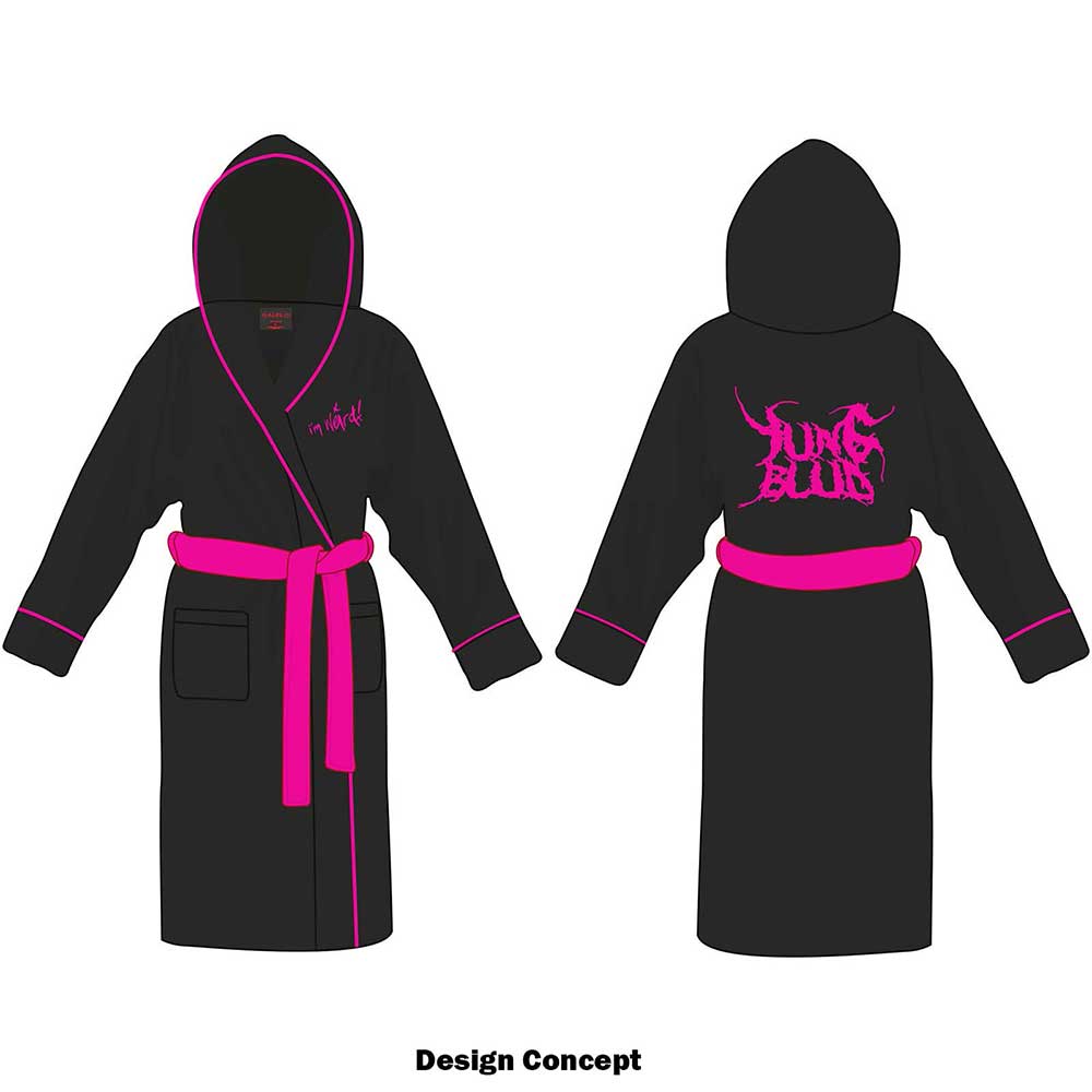 Yungblud Unisex Bathrobe: I'm Weird (Small - Medium) Bathrobe