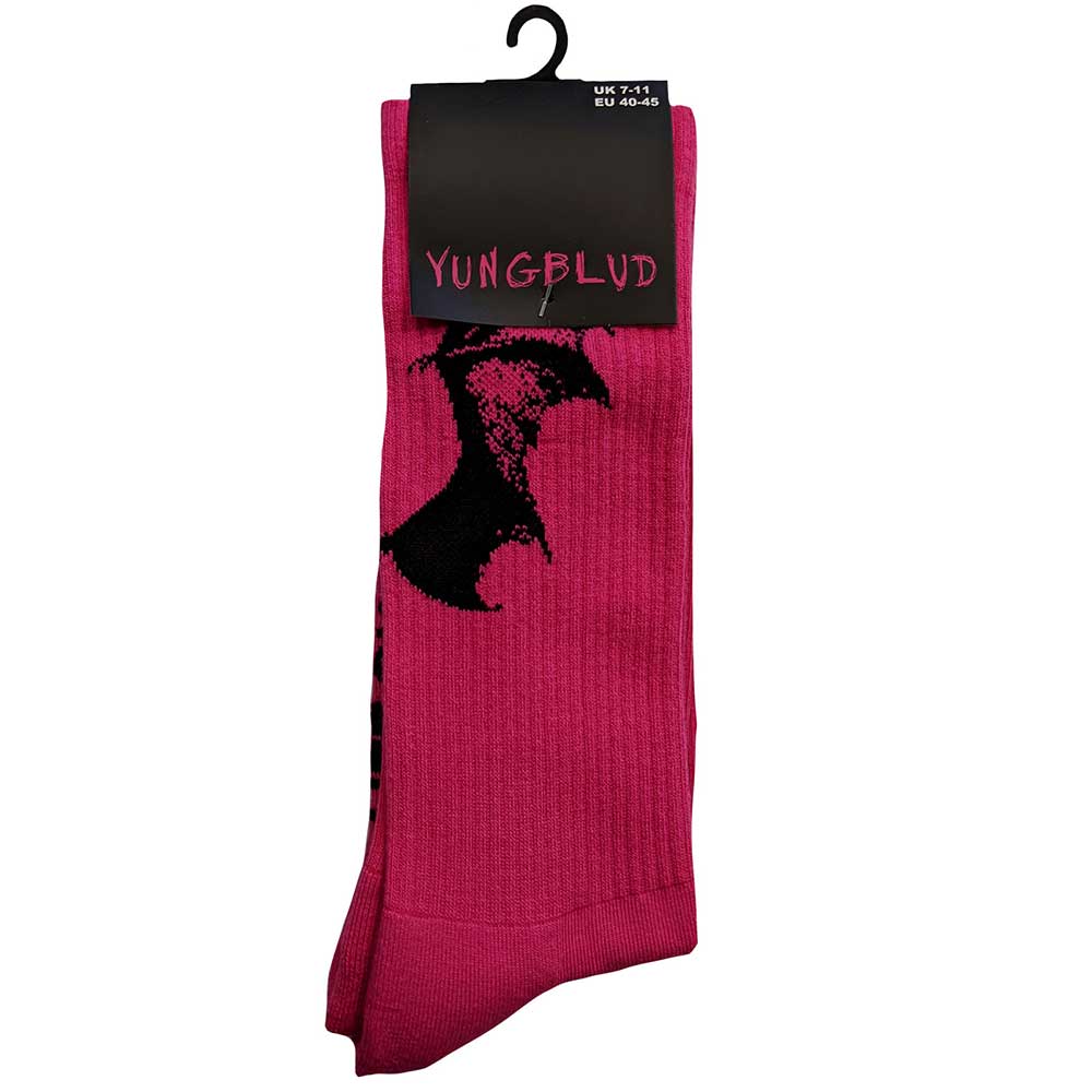 Yungblud Unisex Ankle Socks: Life on Mars Tour (UK Size 7 - 11) Enkelsokken