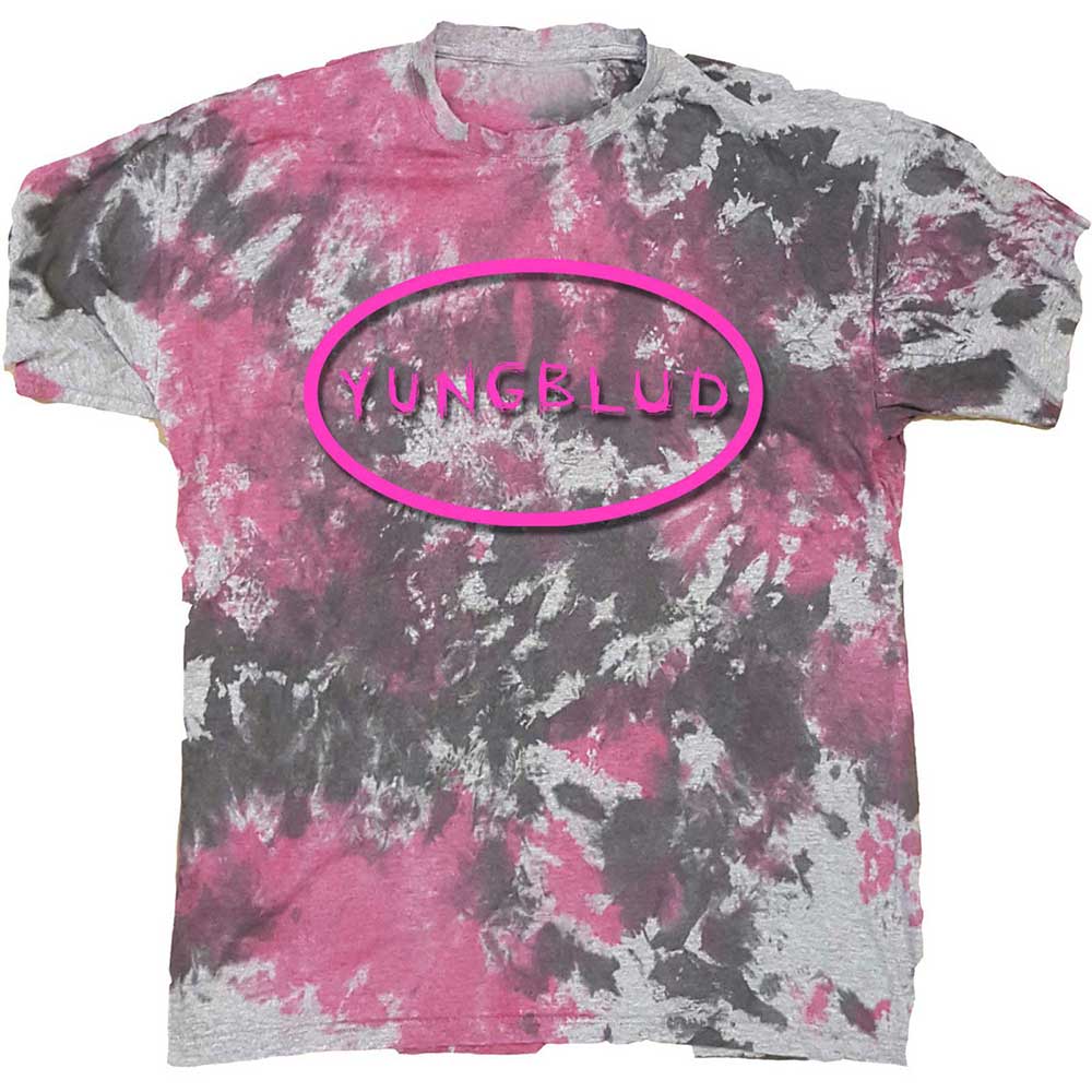 Yungblud Unisex T-Shirt: Scratch Logo Oval (Wash Collection) T-Shirt