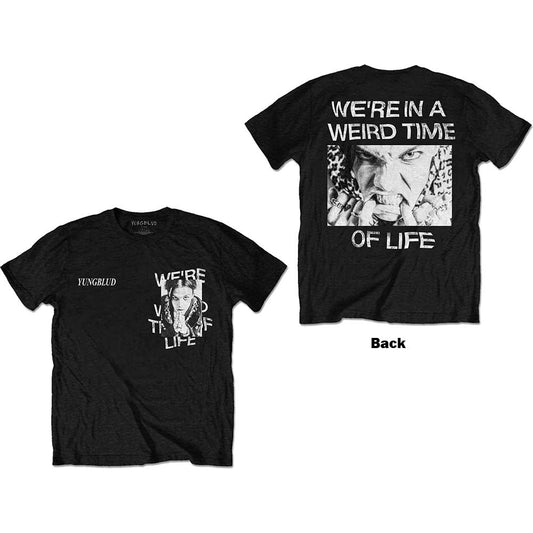 Yungblud Unisex T-Shirt: Weird Time Of Life (Back Print) T-Shirt