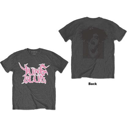 Yungblud Unisex T-Shirt: DEADHAPPY Pink (Back Print) T-Shirt
